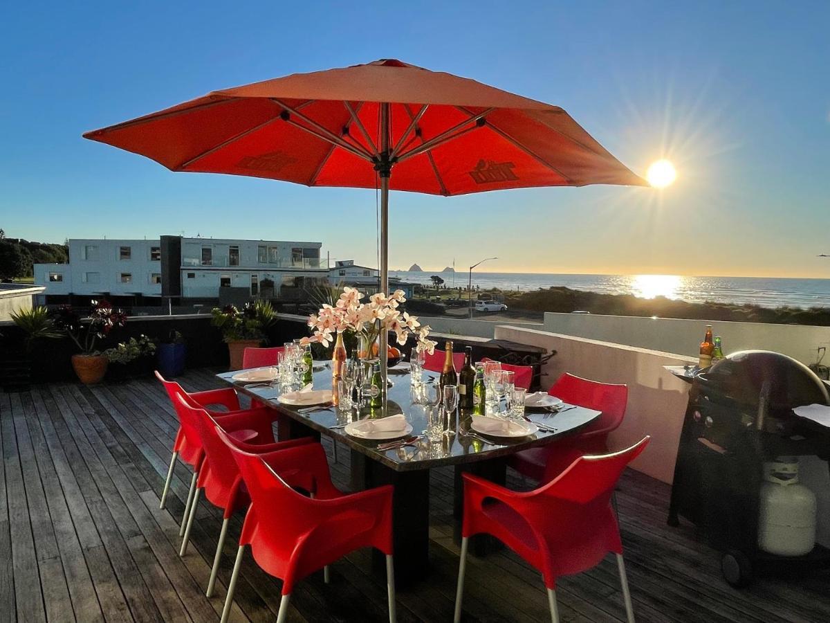 Ocean Front East End Beach House New Plymouth Luaran gambar