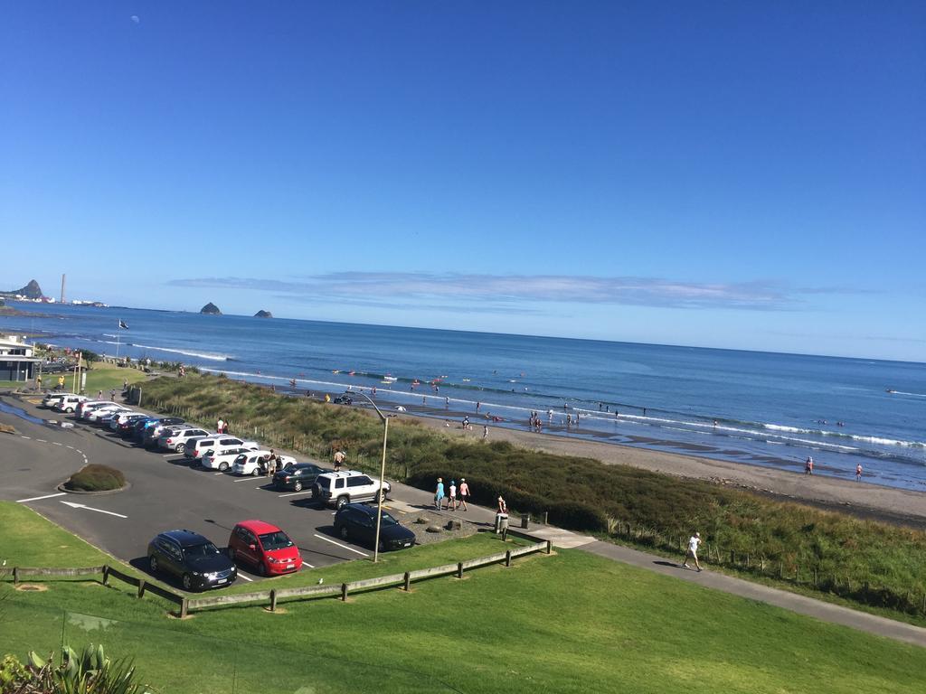 Ocean Front East End Beach House New Plymouth Luaran gambar