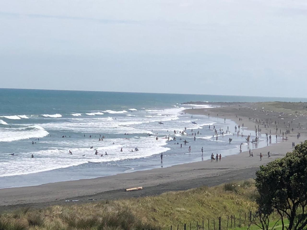 Ocean Front East End Beach House New Plymouth Luaran gambar